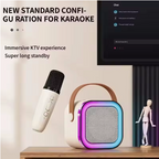 Mini Bluetooth Speaker + 2 Mics