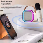 Mini Bluetooth Speaker + 2 Mics