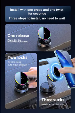 Magnetic Car Phone Holder & Mag Safe Charging Stand